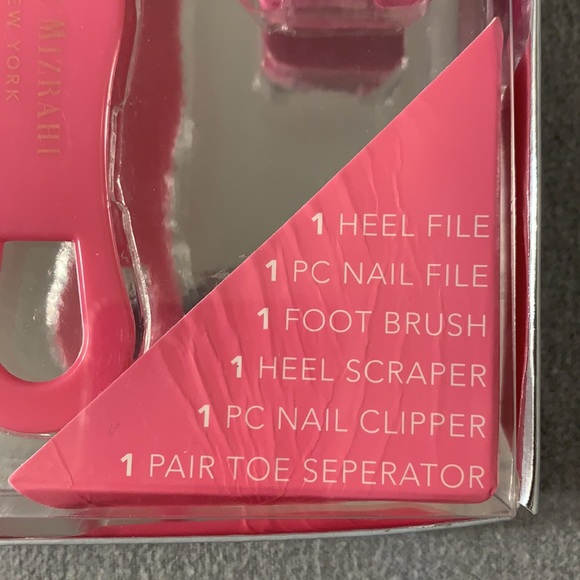 NWT Isaac Mizrahi Pedicure Kit - Picture 2 of 8